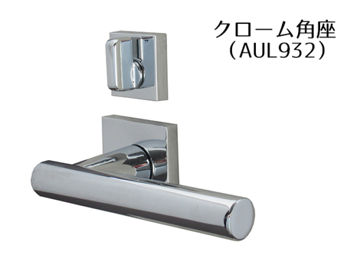 UNION 表示錠 室内用 丸座 角座 レバーハンドル クローム サテン